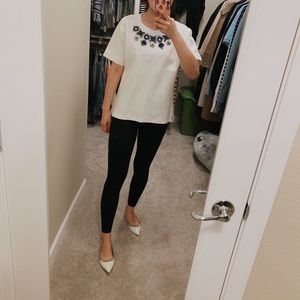 J Crew White T-Shirt